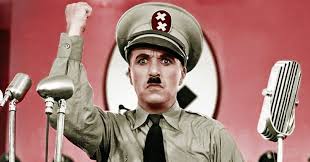 Charlie Chaplin as hitler